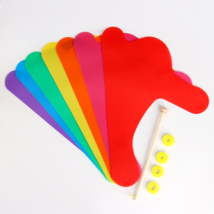 Ветерок &laquo;Завиток&raquo; на деревянной палочке