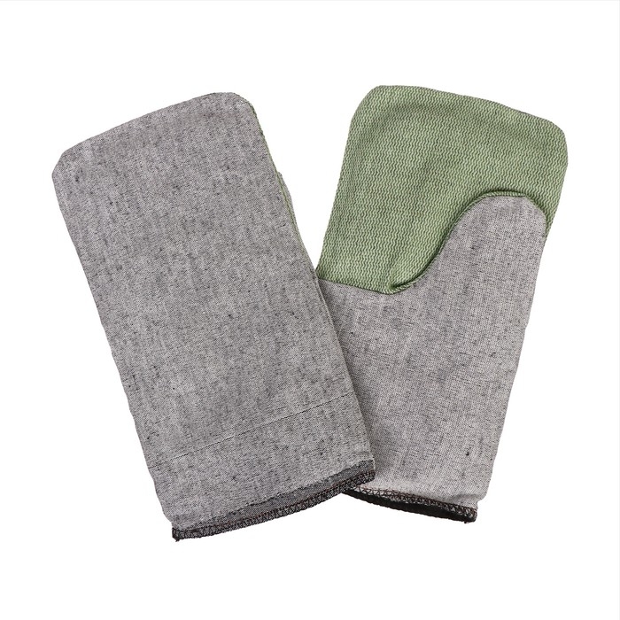 Рукавицы утеплённые, наладонник брезент ОП 420 г, утеплитель ватин, серые Рукавицы утеплённые, наладонник брезент ОП 420 г, утеплитель ватин, серые