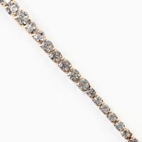 Заколка прядь со стразами новогодняя &laquo;You are s diamond&raquo;, на Новый год, длина 50 см