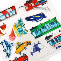 Магнитная игра "В мире транспорта" 28*20