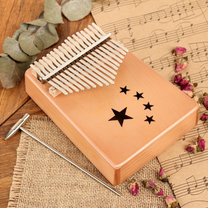 Калимба Music Life 17 нот, звезды Калимба Music Life 17 нот, звезды