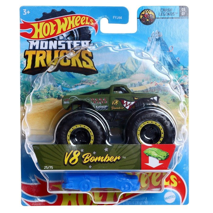 Машина &laquo;Базовый Монстр трак&raquo;, масштаб 1:64, цвета МИКС