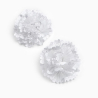 Выпускной. Бант для волос на резинке, белый, 2 штуки, 7 см, Минни Маус Выпускной. Бант для волос на резинке, белый, 2 штуки, 7 см, Минни Маус