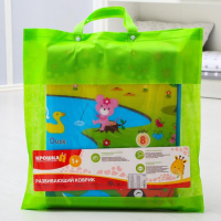 Игровой коврик для детей на фольгированной основе &laquo;Путешествие&raquo;, размер 180х100x0,5 см, Крошка Я