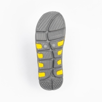 Аквашузы женские ЭВА, цвет серый/жёлтый, размер 38-39 Аквашузы женские ЭВА, цвет серый/жёлтый, размер 38-39