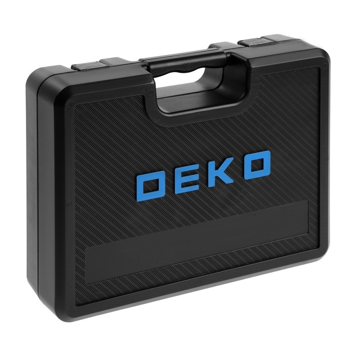 Дрель-шуруповерт DEKO GCD12DU3 SET3, 12 В, 2х1.5 Ач,  Li-lon, 32 Нм + оснастка 13 пр.