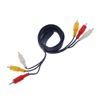 Кабель Luazon KDGN-001, 3xRCA (M) - 3xRCA (M), 1.5 м Кабель Luazon KDGN-001, 3xRCA (M) - 3xRCA (M), 1.5 м