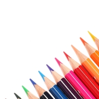 Карандаши 12 цветов МИНИ в металл тубусе, трехгранные , деревянные, Морские обитатели