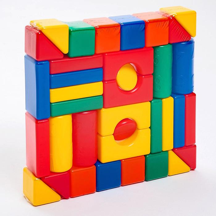 Строительный набор, 36 элементов 6 х 6 см Строительный набор, 36 элементов 6 х 6 см