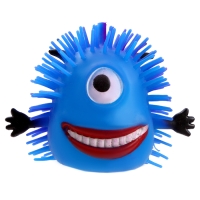 Мяч детский резиновый ёжка световой &laquo;Монстрики&raquo;, цвета МИКС , в шоубоксе