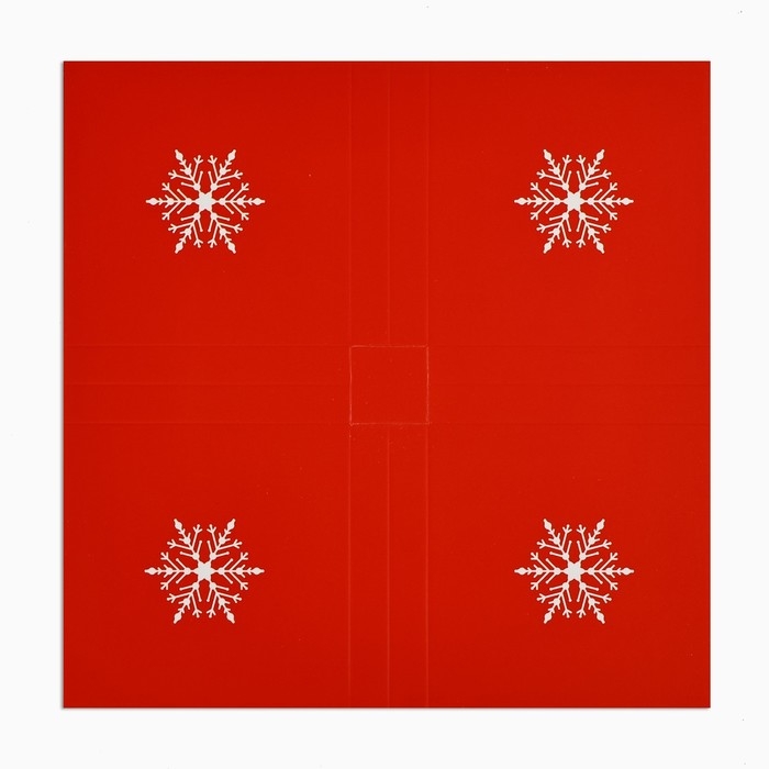 Коробка для для муссовых пирожных &laquo;Волшебного Нового года&raquo;, 17.8 х 17.8 х 6.5 см, Новый год