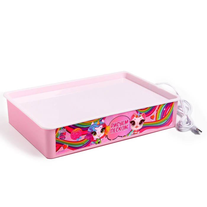 Планшет для рисования песком &laquo;Волшебный единорог&raquo;, мод. Tb-15