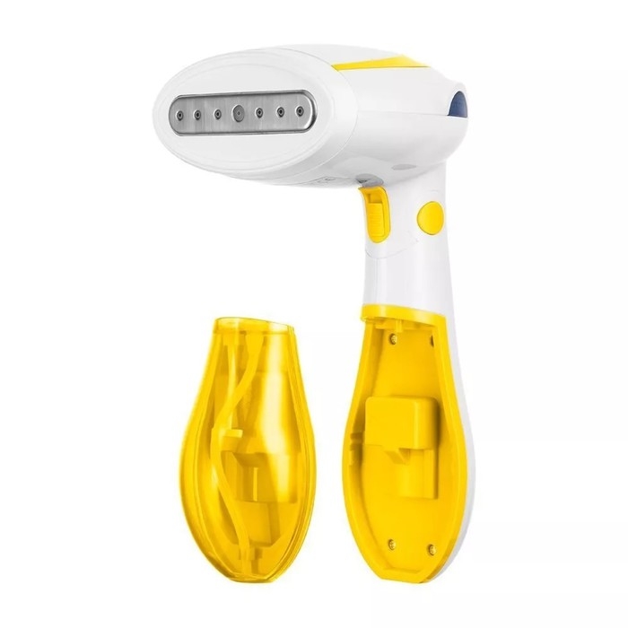Отпариватель Kitfort КТ-9192-3, ручной, 1300 Вт, 120 мл, 20 г/мин, бело-жёлтый Отпариватель Kitfort КТ-9192-3, ручной, 1300 Вт, 120 мл, 20 г/мин, бело-жёлтый