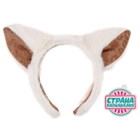 Карнавальный ободок &laquo;Кошечка&raquo;, цвет белый