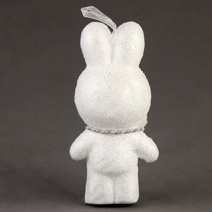 Игрушка из пенопласта «Зайка» с бантиком, 13 см Игрушка из пенопласта «Зайка» с бантиком, 13 см