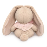 Мягкая игрушка &laquo;Зайка Ми в слюнявчике с бубенчиком&raquo;, 15 см