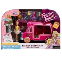 Игровой набор &laquo;Модное путешествие&raquo;: трейлер для путешествий, аксессуары, куклы, МИКС