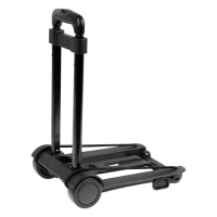 Складная тележка для покупок и багажа, до 30 кг, 250 × 330 × 445(960) мм, пластик/алюминий Складная тележка для покупок и багажа, до 30 кг, 250 × 330 × 445(960) мм, пластик/алюминий