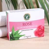 Мыло аюрведическое натуральное Дэй Ту Дэй Кэр роза, 75 г Мыло аюрведическое натуральное Дэй Ту Дэй Кэр роза, 75 г