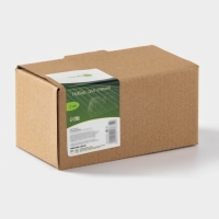 Набор фарфоровый для специй BellaTenero &laquo;Тюльпан&raquo;, 3 предмета: солонка 75 мл, перечница 75 мл, бамбуковая подставка, цвет белый