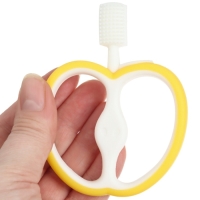 Прорезыватель силиконовый, массажер &laquo;Яблочко&raquo;, цвет МИКС, Крошка Я