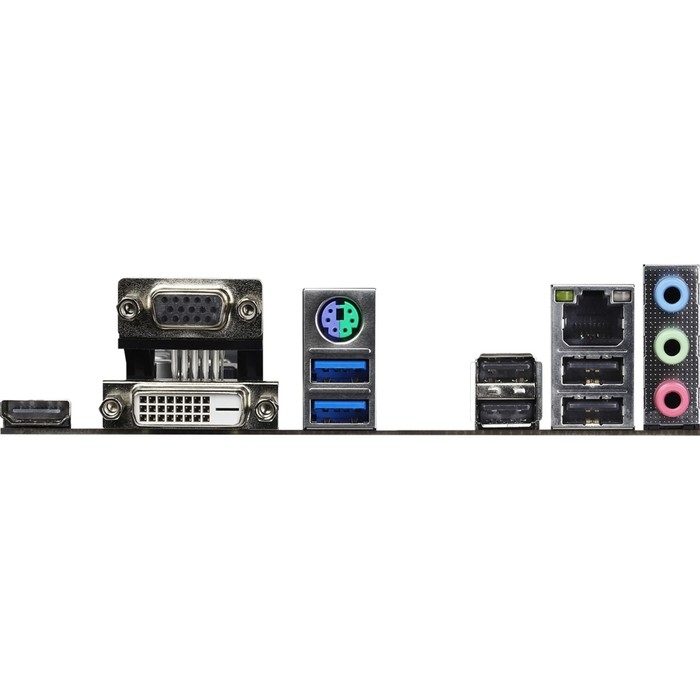 Материнская плата ASRock CML-HDV/M.2 TPM, LGA 1200, H310, 2xDDR4, DVI, VGA, HDMI, mATX