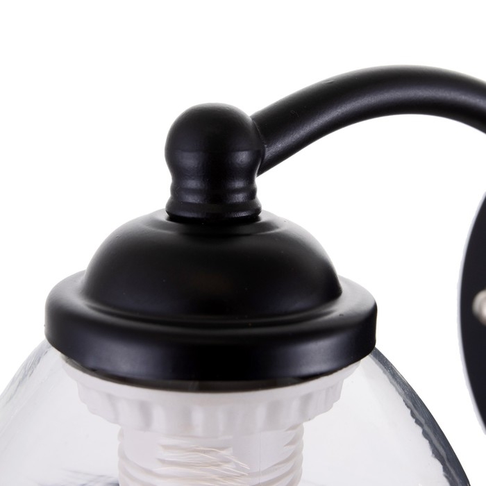 Бра 2073/1 E27 40Вт черный 17х13х20 см