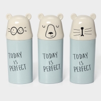 Футляр для зубной щётки и пасты &laquo;Ушастик&raquo;, 7&times;4,5&times;19 см, цвет МИКС