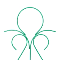 Шпалера, 175 &times; 55 &times; 1 см, металл, зелёная, &laquo;Тюльпан мини&raquo;