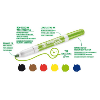 Фломастеры для ткани 6 цветов Carioca "Fabric Liner" 6.0 мм, картон, европодвес Фломастеры для ткани 6 цветов Carioca "Fabric Liner" 6.0 мм, картон, европодвес