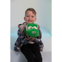 Трактор мягкая игрушка, цвет зелёный