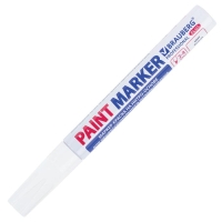 Маркер-краска (лаковый) 4.0 мм BRAUBERG PROFESSIONAL PLUS, белый, нитро-основа, алюминиевый корпус Маркер-краска (лаковый) 4.0 мм BRAUBERG PROFESSIONAL PLUS, белый, нитро-основа, алюминиевый корпус