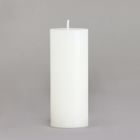 Новогодняя свеча-столбик интерьерная &laquo;Новый год: Роскошного Нового Года&raquo;, жасмин, 3 x 7,5 см