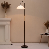 Торшер "Сара" 1х15Вт Е27 черный 44х44х165см