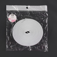 Резинка тканая, мягкая, 40 мм, 4,5 ± 1 м, цвет чёрный/белый Резинка тканая, мягкая, 40 мм, 4,5 ± 1 м, цвет чёрный/белый