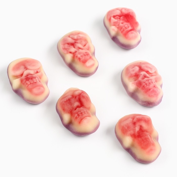 Хэллоуин Мармелад в виде черепа «Паутина», 40 г Хэллоуин Мармелад в виде черепа «Паутина», 40 г