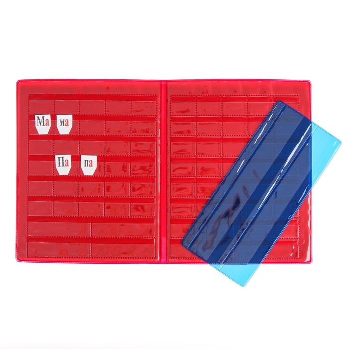 Касса букв, слогов и счета &laquo;Учим буквы и цифры&raquo;, А5, ПВХ, Микки Маус цвет МИКС