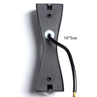 Бра "Нувола" LED 6Вт 4000К IP65 4000К черный 5х16 см Бра "Нувола" LED 6Вт 4000К IP65 4000К черный 5х16 см