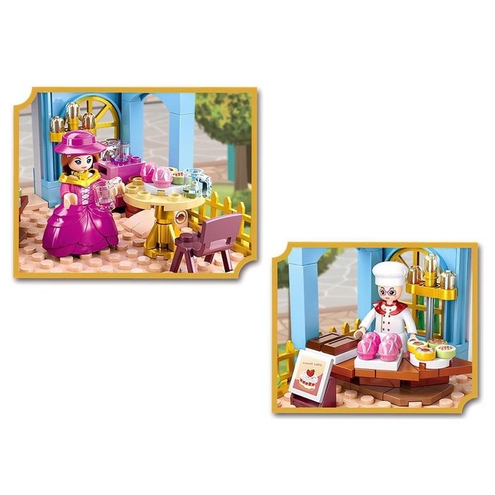 Конструктор Розовая Мечта &laquo;Кафе&raquo;, 199 деталей