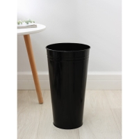 Вазон без ручек, 9 л, высота 39 см, цвет чёрный Вазон без ручек, 9 л, высота 39 см, цвет чёрный