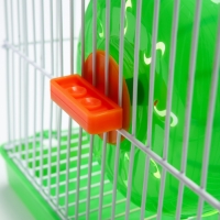 Клетка для грызунов укомплектованная RT-2q, 22 х 16 х 20 см, зелёная (фасовка 30 шт)
