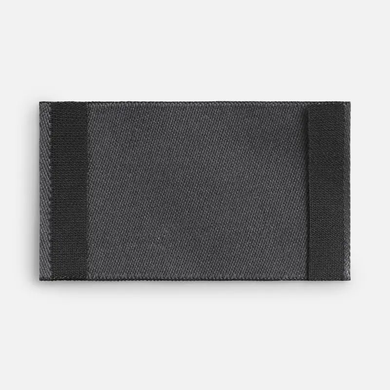 Лейбл тканевый Epsilon, M, темно-серый