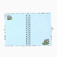 Блокнот на замочке А6, 50 листов в твердой обложке &laquo;Лучший во всём&raquo;