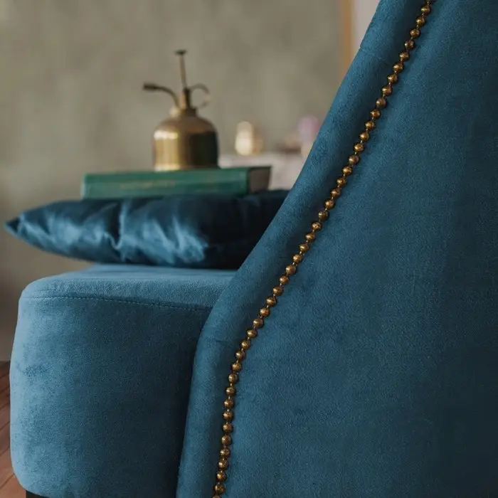 Гвозди ТУНДРА, декоративные, обивочные, 10&times;18.5 мм, золото, 100 шт.