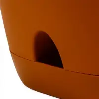 Кашпо с прикорневым поливом 8 л D-24см, H-25см карамель "Гранд"