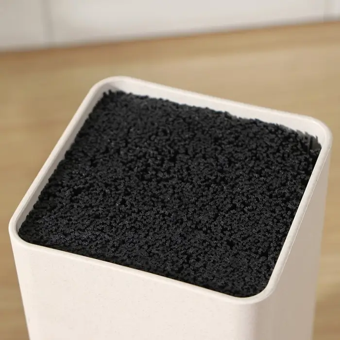 Подставка для ножей с наполнителем Доляна &laquo;Нежность&raquo;, 22&times;9 см, цвет бежевый