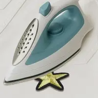 Термоаппликация &laquo;Звёздочка&raquo;, 3.7&times;3.7 см, цвет золотой