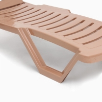 Шезлонг "Новый Свет", 187 х 63 х 43 см, коричневый Шезлонг "Новый Свет", 187 х 63 х 43 см, коричневый