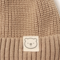 Шапка Крошка Я, р. 46-48см, 1-3 года, бежевый