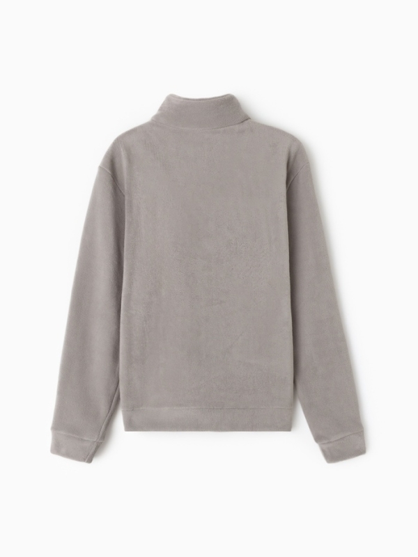 Джемпер флисовый мужской MINAKU: Fleece Soft цвет серый, р-р 50